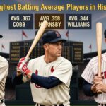 MLB Highest Batting Average Players in History